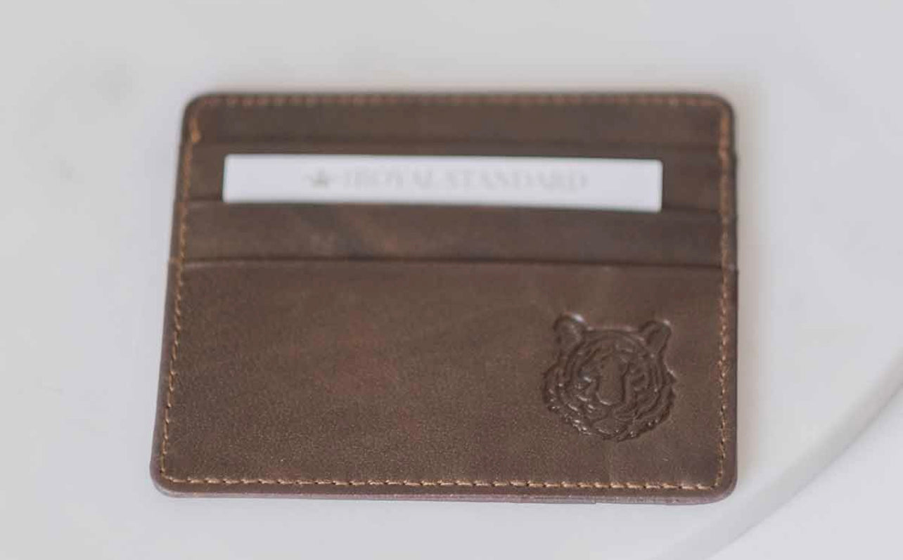 Tiger Leather Wallet