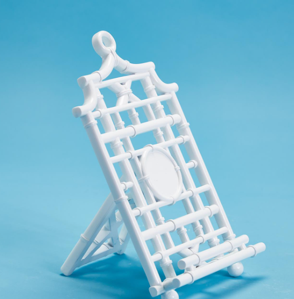 White Pagoda Book / Tablet Stand